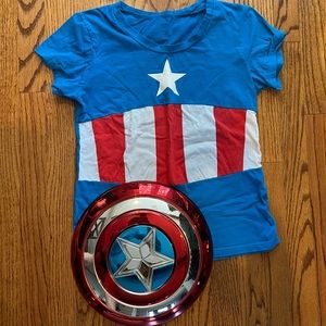 Womens Captain America Costume